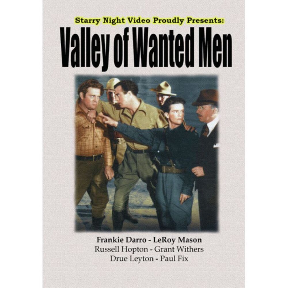 Valley Of Wanted Men  DVD